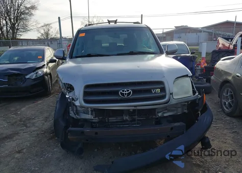 2004 Toyota Sequoia Sr5 V8 from USA, damaged, VIN 5TDZT34A04S231146